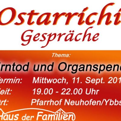 Ostarrichi-Gespräche 2019