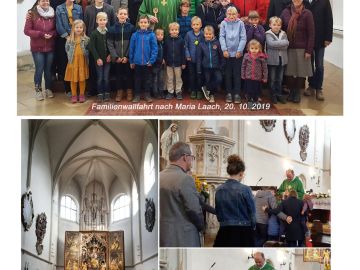 Foto 2: Familienwallfahrt nach Maria Laach 2019