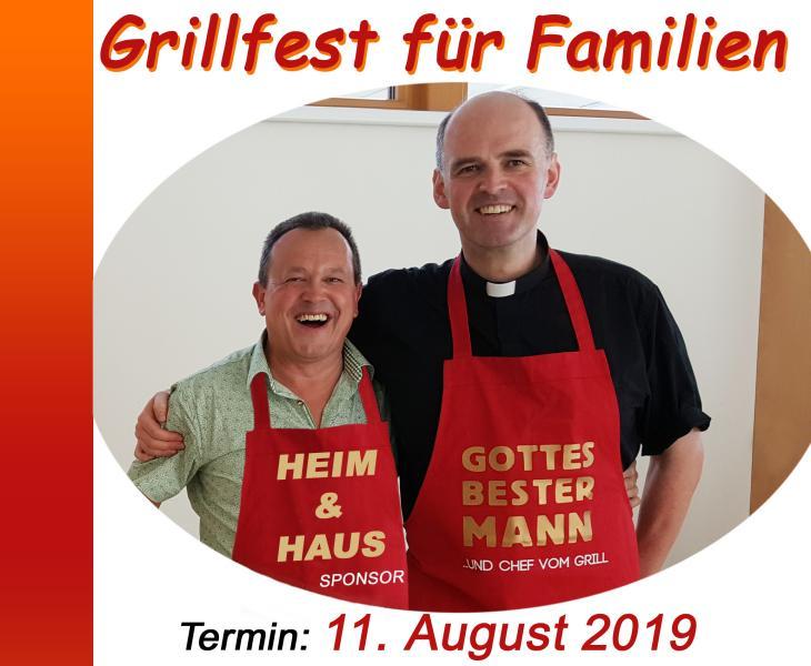 Grillfest für Familien 2019