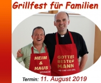 Grillfest für Familien 11. 8. 2019