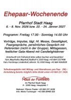 Ehepaarwochenende