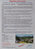 Lourdes - Pilgerreise